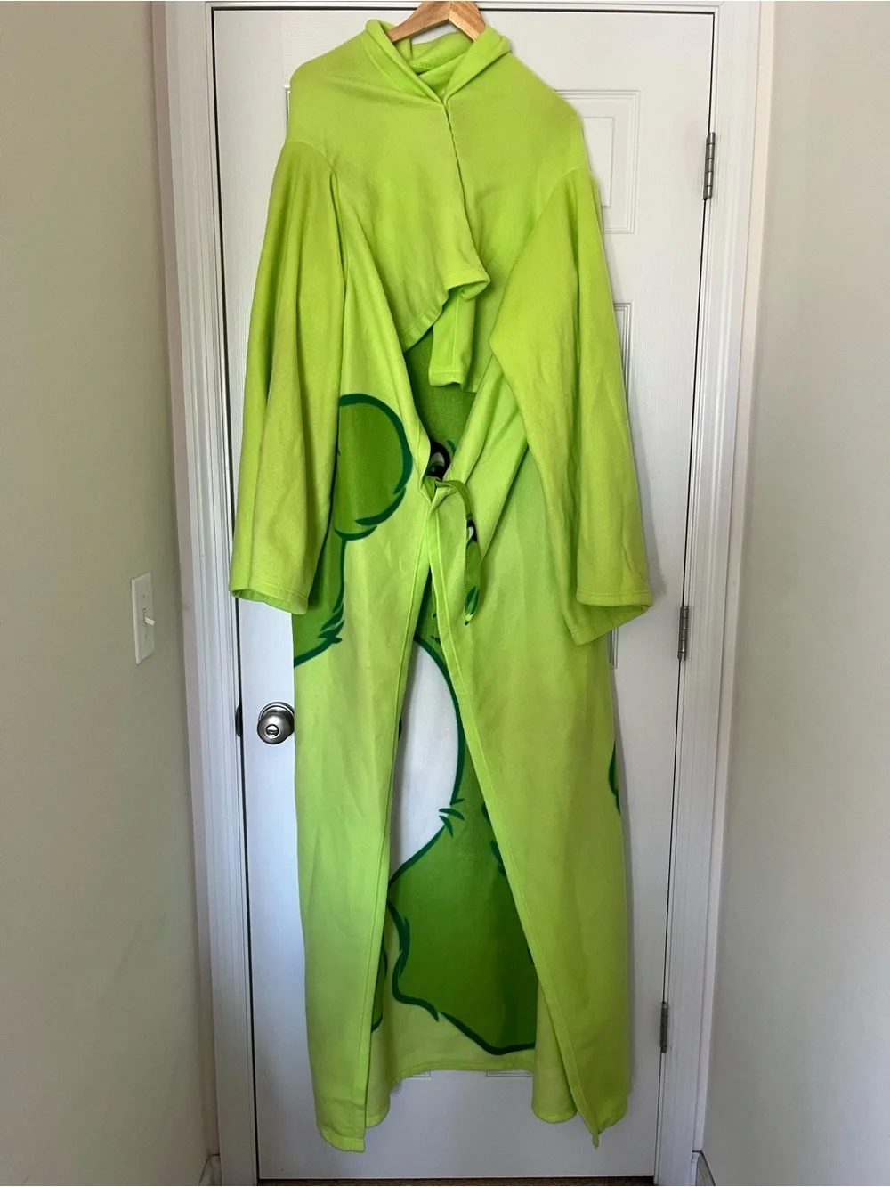 Care Bears Lime Green Shamrock Wearable Blanket Hoodie